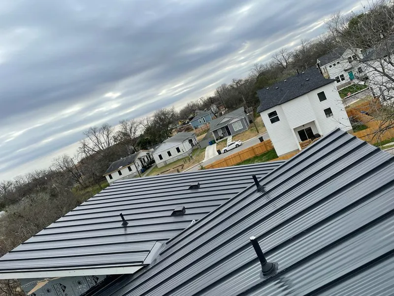 Standing seam metal roof panels with vents for Skylight Repair in Royal Kunia